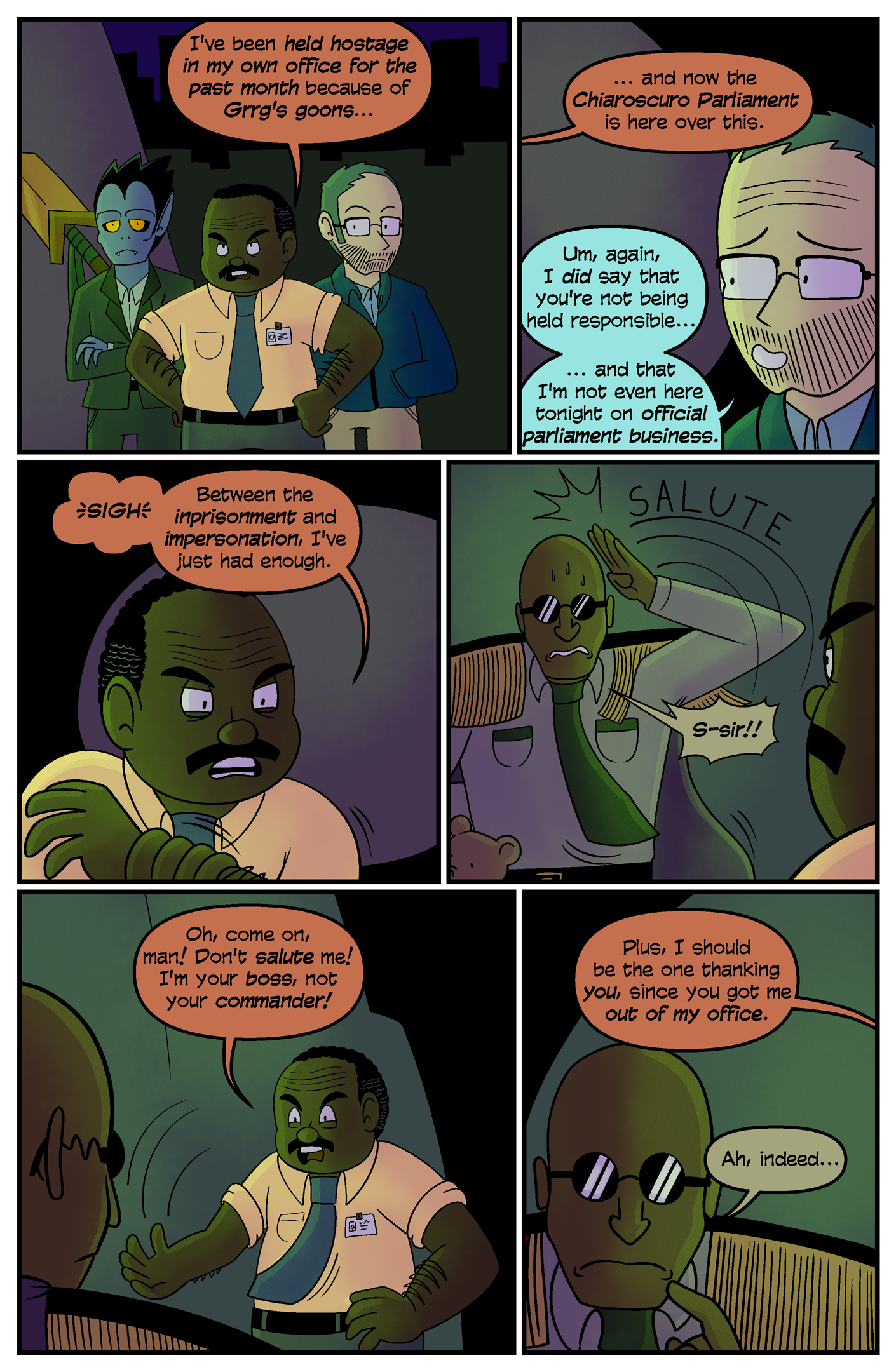 Yes, he's based on Reginald VelJohnson.